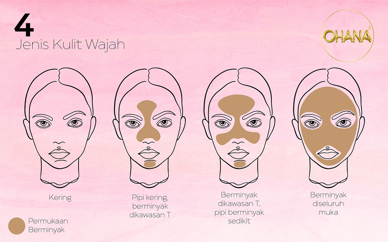 4 jenis kulit muka